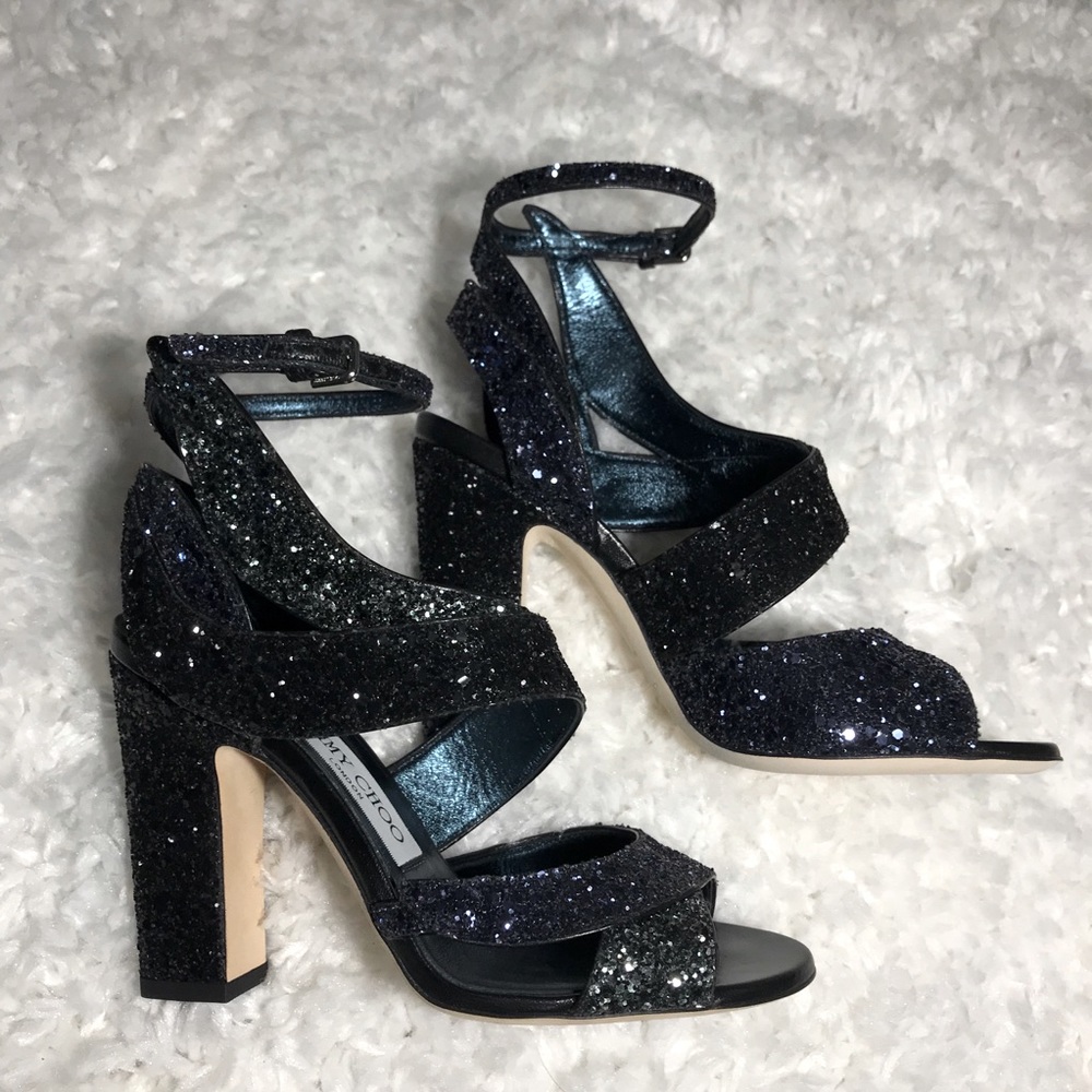 JIMMY CHOO SANDAL BLOCK HEEL